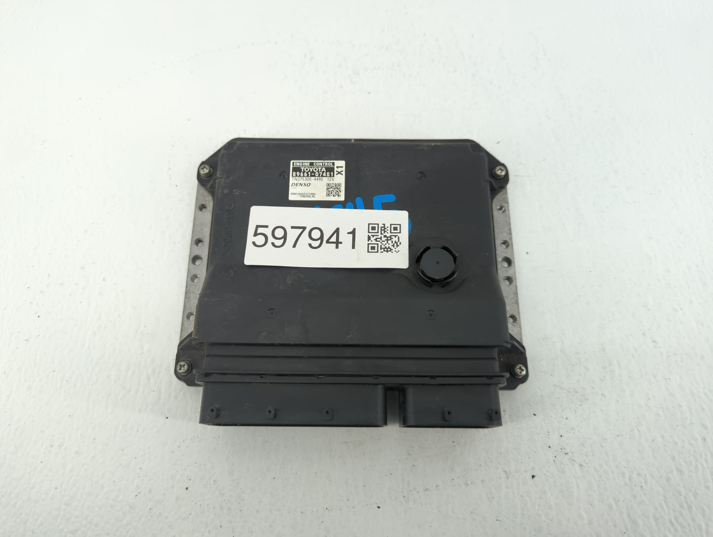 2016 Kia Forte PCM Engine Control Computer ECU ECM PCU OEM P/N:89661-07481 Fits OEM Used Auto Parts - Oemusedautoparts1.com