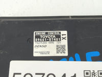 2016 Kia Forte PCM Engine Control Computer ECU ECM PCU OEM P/N:89661-07481 Fits OEM Used Auto Parts - Oemusedautoparts1.com