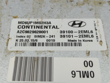 2014-2016 Hyundai Elantra PCM Engine Control Computer ECU ECM PCU OEM P/N:39100-2EML6 39101-2EML6 Fits Fits 2014 2015 2016 OEM Used Auto Parts