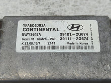 2011-2014 Hyundai Sonata PCM Engine Control Computer ECU ECM PCU OEM P/N:39101-2G674 Fits Fits 2011 2012 2013 2014 OEM Used Auto Parts