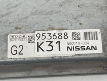 2014 Nissan Pathfinder PCM Engine Control Computer ECU ECM PCU OEM P/N:953688K31 NEC010-034 Fits OEM Used Auto Parts