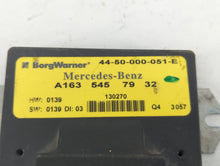 2002-2003 Mercedes-benz Ml320 Chassis Control Module Ccm Bcm Body Control