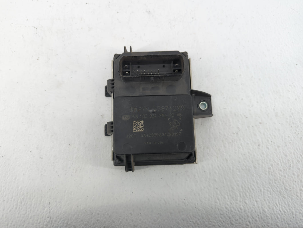 2013-2014 Chevrolet Sonic Chassis Control Module Ccm Bcm Body Control