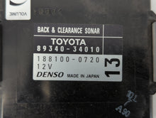 2008-2018 Toyota Sequoia Chassis Control Module Ccm Bcm Body Control