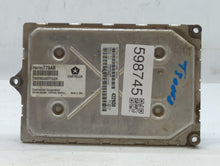 2014 Chrysler 200 PCM Engine Control Computer ECU ECM PCU OEM P/N:P68205119AF Fits OEM Used Auto Parts