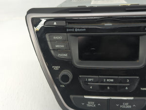 2013 Hyundai Elantra Radio AM FM Cd Player Receiver Replacement P/N:96170-3X165RA5 Fits OEM Used Auto Parts