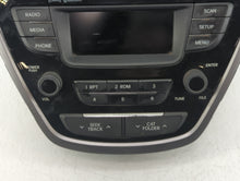 2013 Hyundai Elantra Radio AM FM Cd Player Receiver Replacement P/N:96170-3X165RA5 Fits OEM Used Auto Parts