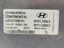 2015-2017 Hyundai Sonata PCM Engine Control Computer ECU ECM PCU OEM P/N:39101-2GGL3 Fits Fits 2015 2016 2017 OEM Used Auto Parts