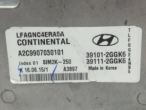 2015-2017 Hyundai Sonata PCM Engine Control Computer ECU ECM PCU OEM P/N:39101-2GGK6 Fits Fits 2015 2016 2017 OEM Used Auto Parts