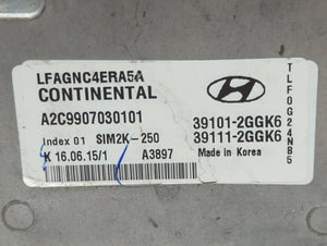 2015-2017 Hyundai Sonata PCM Engine Computer ECU ECM PCU OEM P/N:39101-2GGK6 Fits 2015 2016 2017 OEM Used Auto Parts