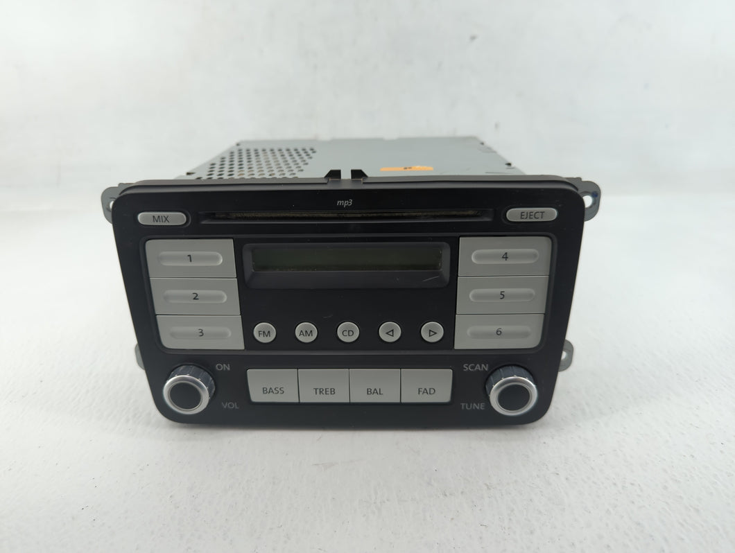 2010 Volkswagen Jetta Radio AM FM Cd Player Receiver Replacement Fits 2011 OEM Used Auto Parts