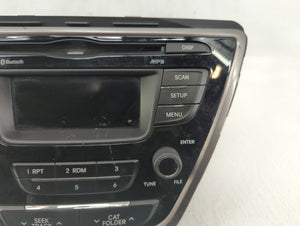 2013 Hyundai Elantra Radio AM FM Cd Player Receiver Replacement P/N:96170-3X165RA5 Fits OEM Used Auto Parts