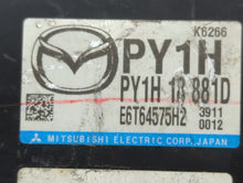 2014-2016 Mazda 6 PCM Engine Control Computer ECU ECM PCU OEM P/N:PY1H 18 881D Fits Fits 2014 2015 2016 OEM Used Auto Parts