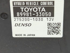 2008-2009 Toyota Camry PCM Engine Control Computer ECU ECM PCU OEM P/N:89981-33050 Fits Fits 2008 2009 OEM Used Auto Parts