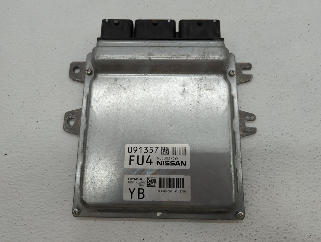 2014-2015 Infiniti Q60 PCM Engine Control Computer ECU ECM PCU OEM P/N:NEC003-624 Fits Fits 2012 2013 2014 2015 2016 2017 OEM Used Auto Parts