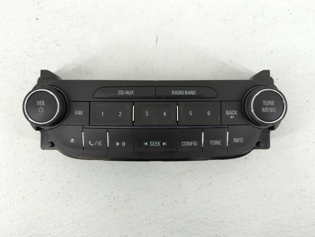 2014-2016 Chevrolet Malibu Radio AM FM Cd Player Receiver Replacement P/N:23169488 Fits 2014 2015 2016 OEM Used Auto Parts