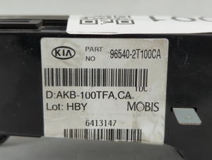 2011-2013 Kia Optima Radio AM FM Cd Player Receiver Replacement P/N:96540-2T100CA Fits 2011 2012 2013 OEM Used Auto Parts