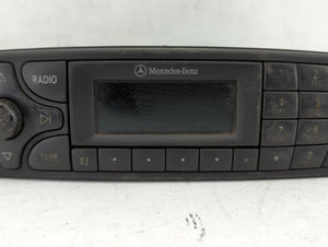 2002-2004 Mercedes-Benz C230 Radio AM FM Cd Player Receiver Replacement P/N:A 203 820 24 86 Fits 2001 2002 2003 2004 OEM Used Auto Parts