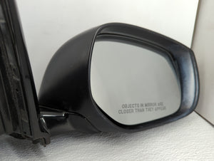 2016-2019 Infiniti Q50 Driver Left Side View Manual Door Mirror Black