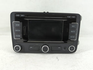 2013-2014 Volkswagen Passat Radio AM FM Cd Player Receiver Replacement P/N:1K0 035 274 K Fits 2012 2013 2014 2015 2016 2017 OEM Used Auto Parts