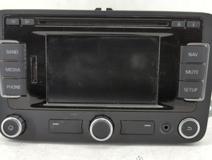 2013-2014 Volkswagen Passat Radio AM FM Cd Player Receiver Replacement P/N:1K0 035 274 K Fits 2012 2013 2014 2015 2016 2017 OEM Used Auto Parts