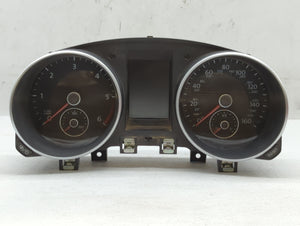 2009-2014 Volkswagen Jetta Instrument Cluster Speedometer Gauges P/N:PP-T40 3219792 Fits 2009 2010 2011 2012 2013 2014 OEM Used Auto Parts