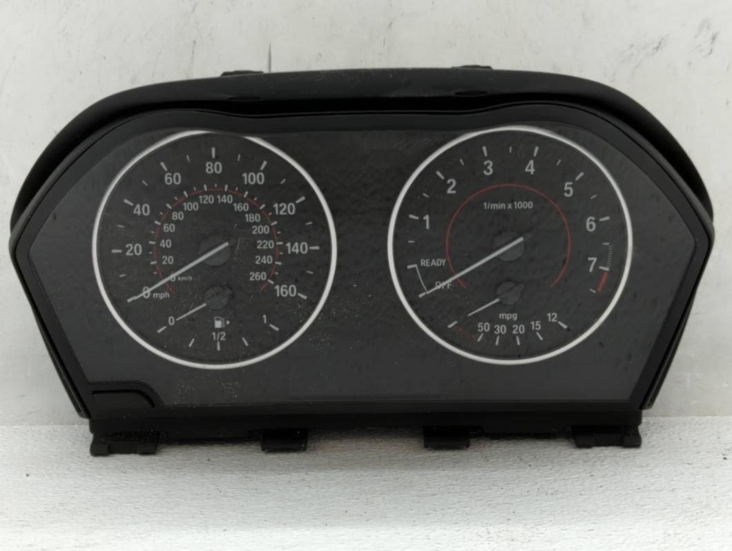 2015-2016 Bmw 228i Instrument Cluster Speedometer Gauges P/N:176494 11 Fits 2015 2016 OEM Used Auto Parts