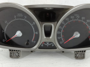 2011 Ford Fiesta Instrument Cluster Speedometer Gauges P/N:10894-BA B299N 201 Fits OEM Used Auto Parts