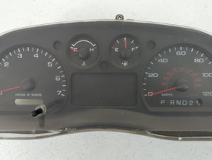 2005-2006 Ford Ranger Instrument Cluster Speedometer Gauges P/N:5L54 10849 AH Fits 2005 2006 OEM Used Auto Parts