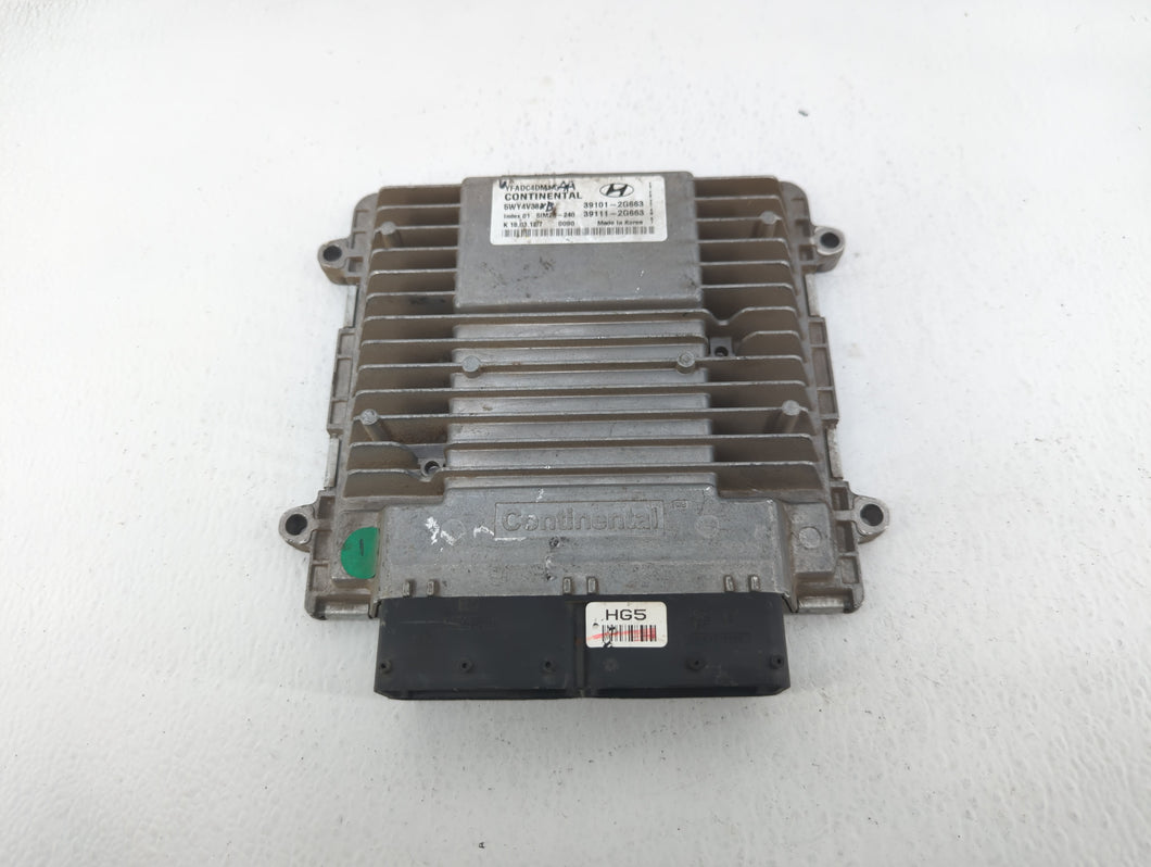 2011-2014 Hyundai Sonata PCM Engine Control Computer ECU ECM PCU OEM P/N:39101-2G663 39111-2G671 Fits Fits 2011 2012 2013 2014 OEM Used Auto Parts