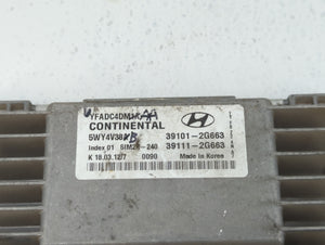 2011-2014 Hyundai Sonata PCM Engine Control Computer ECU ECM PCU OEM P/N:39101-2G663 39111-2G671 Fits Fits 2011 2012 2013 2014 OEM Used Auto Parts