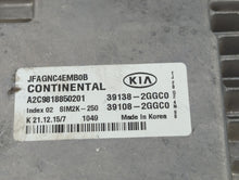 2016-2018 Kia Optima PCM Engine Control Computer ECU ECM PCU OEM P/N:39108-2GGC0 39138-2GGC0 Fits Fits 2016 2017 2018 OEM Used Auto Parts