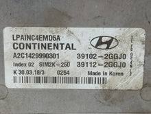 2018-2019 Hyundai Sonata PCM Engine Control Computer ECU ECM PCU OEM P/N:39102-2GGJ0 Fits Fits 2018 2019 OEM Used Auto Parts