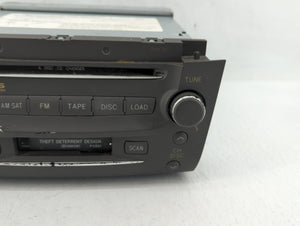 2006 Lexus Gs300 Radio AM FM Cd Player Receiver Replacement P/N:86120-30D00-E0 Fits OEM Used Auto Parts