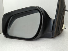 2007-2009 Mazda 3 Driver Left Side View Manual Door Mirror Black