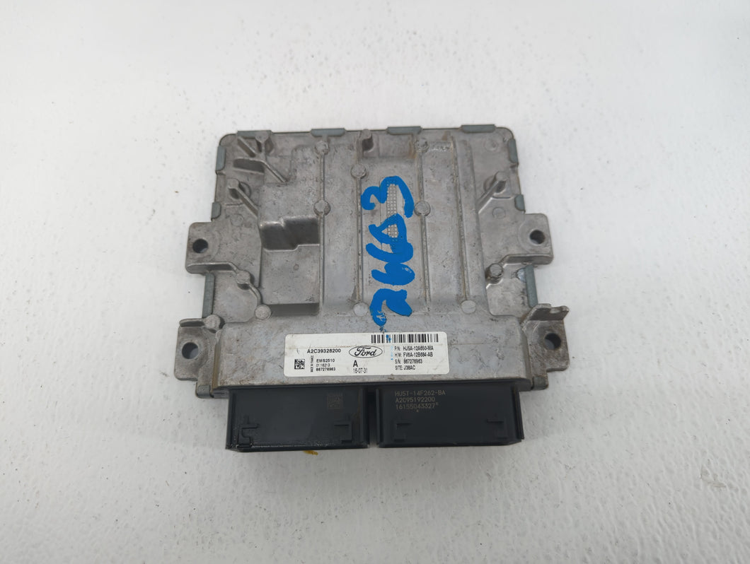 2017-2019 Ford Escape PCM Engine Control Computer ECU ECM PCU OEM P/N:HJ5A-12A650-MA Fits Fits 2017 2018 2019 OEM Used Auto Parts