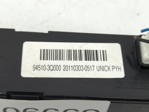 2011-2011 Hyundai Sonata Information Display Screen