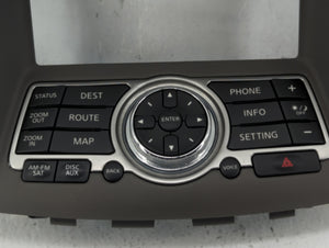 2011-2011 Infiniti G37 Radio Control Panel