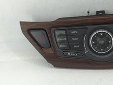 2017 Nissan Pathfinder Radio AM FM Cd Player Receiver Replacement P/N:9PJ2A210262 Fits OEM Used Auto Parts