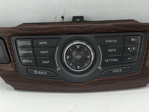 2017 Nissan Pathfinder Radio AM FM Cd Player Receiver Replacement P/N:9PJ2A210262 Fits OEM Used Auto Parts