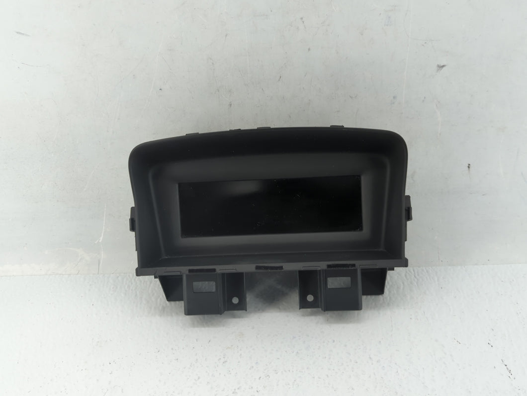 2011-2016 Chevrolet Cruze Information Display Screen