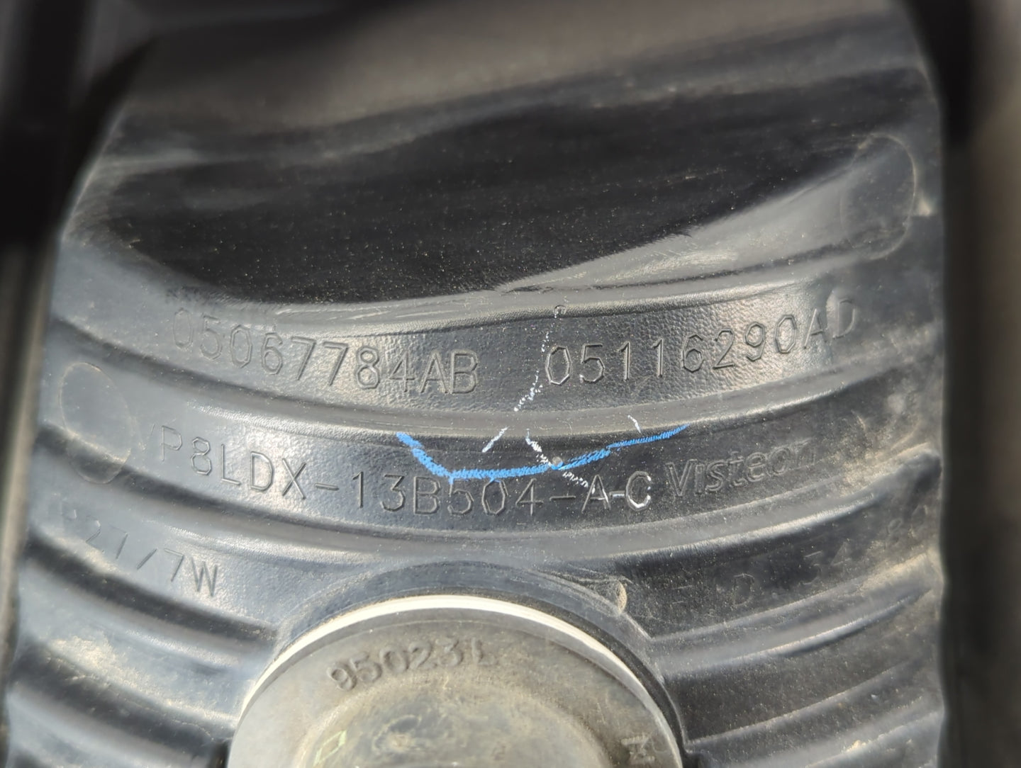 2009 Dodge Journey Tail Light Assembly Passenger Right OEM P/N:05067784AB Fits OEM Used Auto Parts - Oemusedautoparts1.com