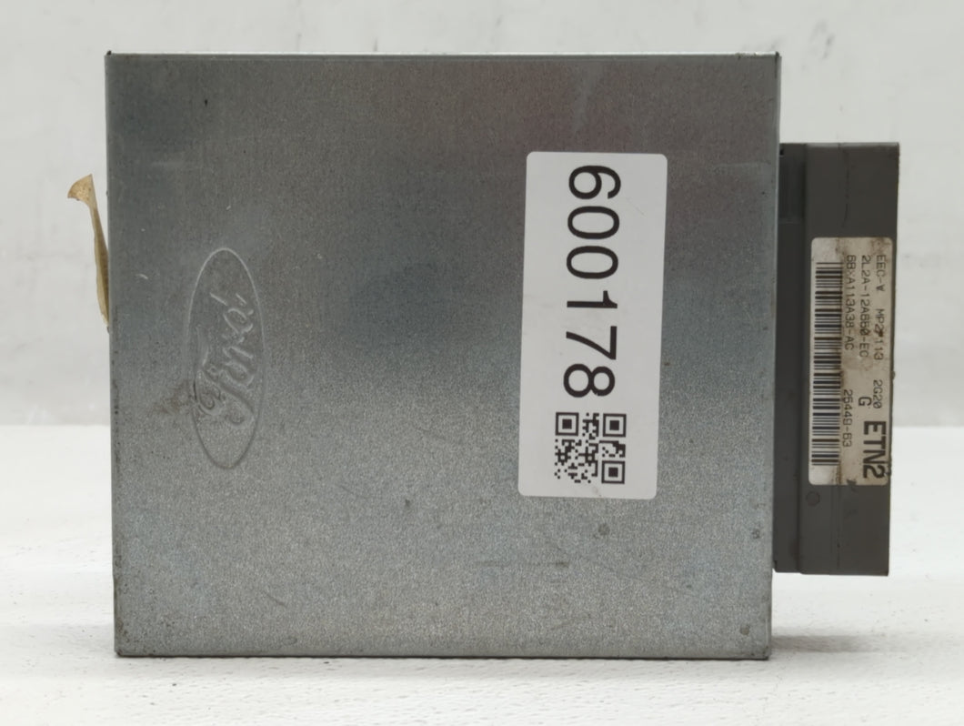 2002 Ford Explorer PCM Engine Control Computer ECU ECM PCU OEM P/N:2L2A-12A650-EC Fits OEM Used Auto Parts