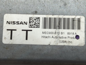 2009 Nissan Versa PCM Engine Control Computer ECU ECM PCU OEM P/N:MEC900-610 B1 Fits OEM Used Auto Parts