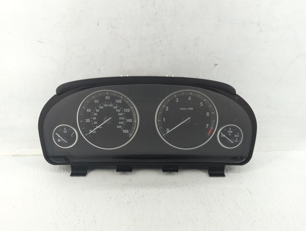 2012-2013 Bmw 535i Instrument Cluster Speedometer Gauges P/N:9291412-01 9280481-01 Fits 2011 2012 2013 OEM Used Auto Parts