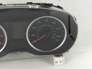 2015 Subaru Forester Instrument Cluster Speedometer Gauges P/N:85002SG660 Fits OEM Used Auto Parts