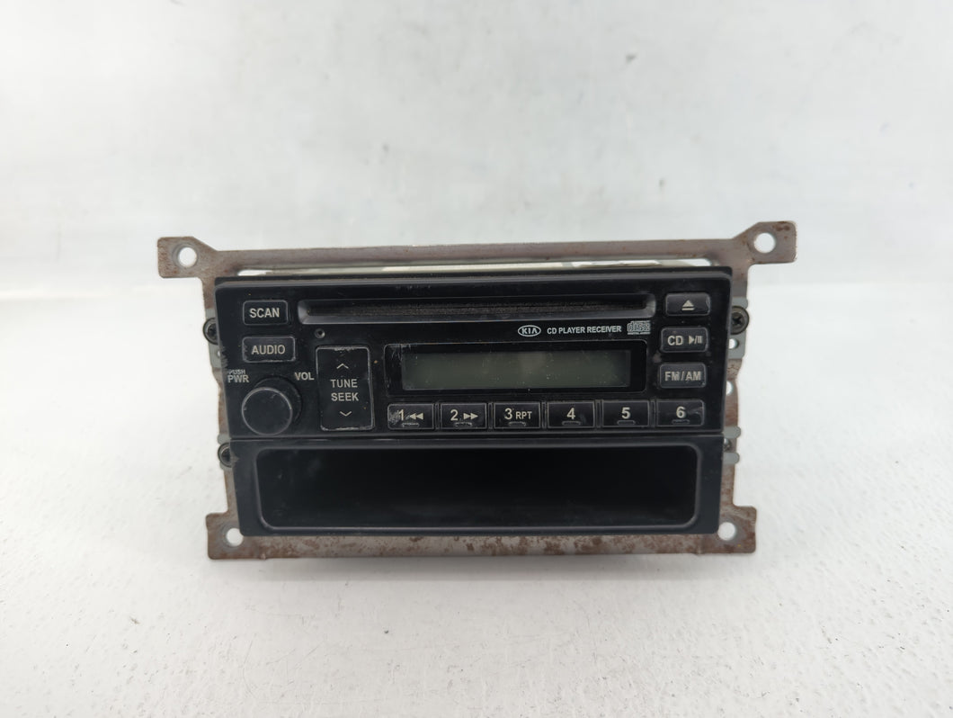 2003-2005 Kia Sedona Radio AM FM Cd Player Receiver Replacement P/N:1K5AD66860A Fits 2003 2004 2005 OEM Used Auto Parts