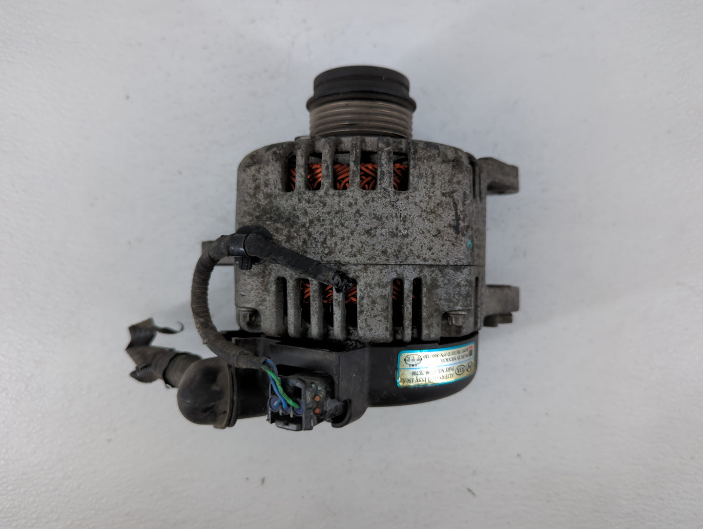 2014-2016 Hyundai Elantra Alternator Replacement Generator Charging Assembly Engine OEM P/N:37300-2E700 Fits 2014 2015 2016 OEM Used Auto Parts - Oemusedautoparts1.com