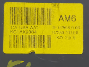 2014-2015 Kia Optima Climate Control Module Temperature AC/Heater Replacement P/N:97250-2TLE0 Fits Fits 2014 2015 OEM Used Auto Parts