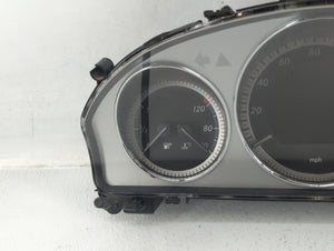 2011 Mercedes-Benz C300 Instrument Cluster Speedometer Gauges P/N:A 204 900 15 05 Fits OEM Used Auto Parts